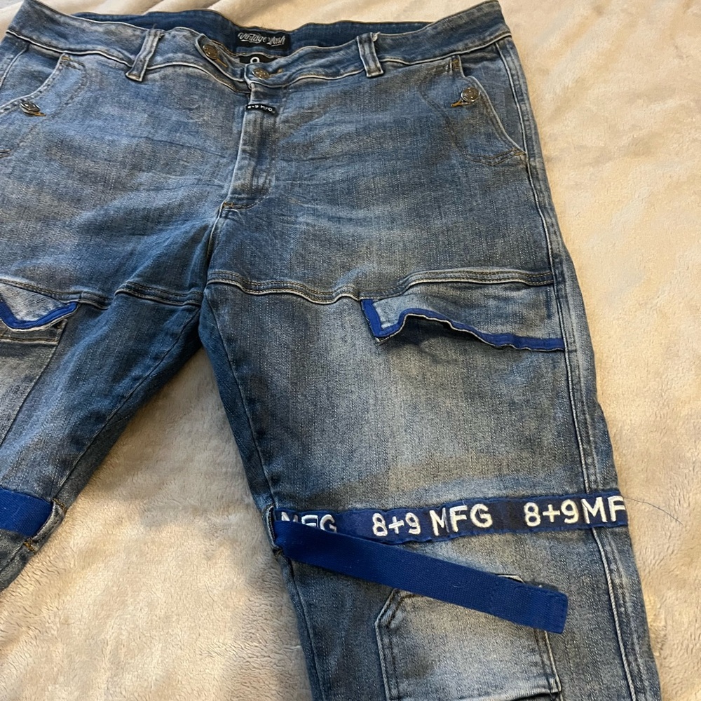 Vintage 8/9 MFG mens y2k jeans - Picture 3 of 10